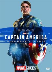 Okładka książki Captain America. Pierwsze starcie DVD