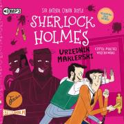 Okładka książki CD MP3 Urzędnik maklerski. Klasyka dla dzieci. Sherlock Holmes. Tom 19