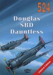 Douglas SBD Dauntless 524. Autor: Janusz Ledwoch, Burdowicz-Nowicki Jacek. Dadada.pl Okładka książki Douglas SBD Dauntless 524