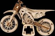 Opakowanie Drewniane puzzle 3D. Motocross - Motocykl