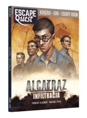 Escape Quest. Alcatraz. Autor: Fabrice Glikman. Dadada.pl Okładka książki Escape Quest. Alcatraz