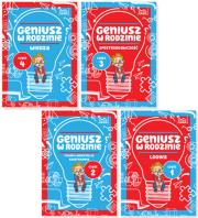Okładka książki Geniusz w rodzinie. Pakiet (części 1-4)