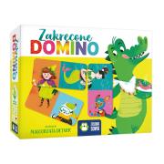 Gra Zakręcone domino. Autor: Małgorzata Detner. Dadada.pl Okładka książki Gra Zakręcone domino