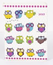 Opakowanie Kalendarz 2017 b6 tygodniowy sowy