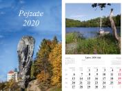 Opakowanie Kalendarz 2020 pejzaże 13k 32x48