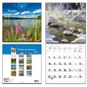 Opakowanie Kalendarz 2022 30x30 13 planszowy PL. Krajobrazy