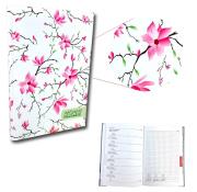 Opakowanie Kalendarz 2022 A5 tygodniowy soft touch Magnolie