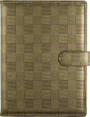 Opakowanie Kalendarz 2022 B5 dzienny z zapięciem fusion czarno-złoty