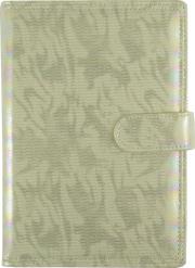 Opakowanie Kalendarz 2022 B5 tygodniowy z zapięciem glitter srebrny