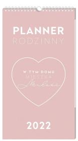 Opakowanie Kalendarz 2022 planner rodzinny 25x45 Miłość
