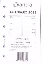 Opakowanie Kalendarz 2022 wkład A6 KIESZ/TDW