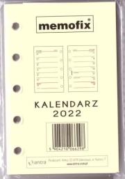 Opakowanie Kalendarz 2022 wkład A7 MEM/M/TNS