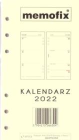 Opakowanie Kalendarz 2022 wkład B6 MEM/ST/TDW