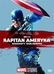 Kapitan Ameryka. Zimowy żołnierz DVD. Autor: Russo Anthony, Russo Joe. Dadada.pl Okładka książki Kapitan Ameryka. Zimowy żołnierz DVD