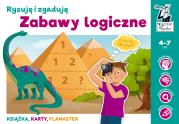 Kapitan Nauka. Zabawy logiczne. Rysuję i zgaduję. Autor: Monika Sobkowiak, Beata Żurawska. Dadada.pl Okładka książki Kapitan Nauka. Zabawy logiczne. Rysuję i zgaduję