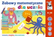 Kapitan Nauka. Zabawy matematyczne dla ucznia. Autor: Natalia Minge, Krzysztof Minge, Renata Kicka. Dadada.pl Okładka książki Kapitan Nauka. Zabawy matematyczne dla ucznia