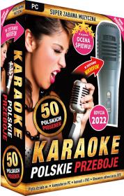 Karaoke Polskie Przeboje edycja 2022 - z mikrofonem (PC-DVD). Wydawca: L.K. Avalon. Dadada.pl Opakowanie Karaoke Polskie Przeboje edycja 2022 - z mikrofonem (PC-DVD)