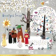 Opakowanie Karnet 150x150 KW BN Kolędnicy