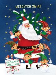 Opakowanie Karnet B6 BN Mikołaj 2