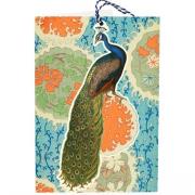 Opakowanie Karnet B6 i zawieszka z kopertą - Paw