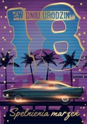 Opakowanie Karnet B6 PR-355 Urodziny 18