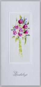 Karnet Gratulacje DL G03 - Bukiet. Wydawca: MAK. Dadada.pl Opakowanie Karnet Gratulacje DL G03 - Bukiet