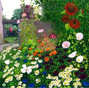 Opakowanie Karnet z kopertą Ogród za murem