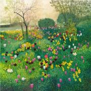 Opakowanie Karnet z kopertą Tulipany