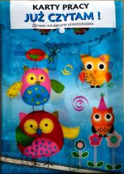 Karty pracy. Już czytam!. Zabawy edukacyjne.... Autor: Wileńska Agnieszka. Dadada.pl Okładka książki Karty pracy. Już czytam!. Zabawy edukacyjne...
