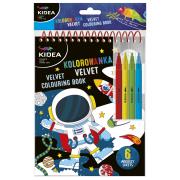 Opakowanie Kolorowanka Velvet C Kidea Kosmos