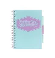 Opakowanie Kołozeszyt PUKKA PASTEL A5 PROJECT BOOK morski, kratka