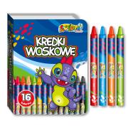 Opakowanie Kredki Premium Kolori Dino 16 kolorów PENMATE