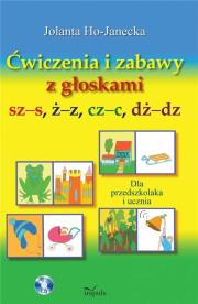 Okładka książki Logopedia. Ćw. i zabawy z głoskami szs, żz, czc