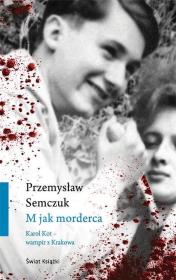 Okładka książki M jak morderca (z autografem)