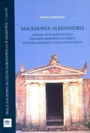 Macedonia-Aleksandria. Autor: Dorota Gorzelany. Dadada.pl Okładka książki Macedonia-Aleksandria