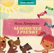 Magdusia i jej pieski. Autor: Gerard Śmiechowski. Dadada.pl Okładka książki Magdusia i jej pieski