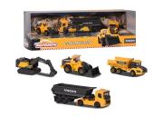 Opakowanie Majorette Zestaw Volvo Construction 4 sztuki