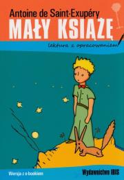 Mały Książę z opracowaniem. Autor: Antoine de Saint-Exupery. Dadada.pl Okładka książki Mały Książę z opracowaniem