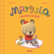 Marysia i psotny kotek. Autor: Nadia Berkane, Elżbieta Krzak- Ćwiertnia. Dadada.pl Okładka książki Marysia i psotny kotek