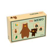 Memory, Gra pamięciowa dla Dzieci, Little Woodies. Wydawca: Barbo Toys. Dadada.pl Opakowanie Memory, Gra pamięciowa dla Dzieci, Little Woodies