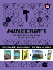 Minecraft. Niesamowita kolekcja eksploratora. Autor: Mojang Studio, Anna Hikiert. Dadada.pl Okładka książki Minecraft. Niesamowita kolekcja eksploratora