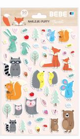 Opakowanie Naklejki puffy BB Kids Pastel