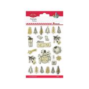 Opakowanie Naklejki wypukłe święta mix 23szt