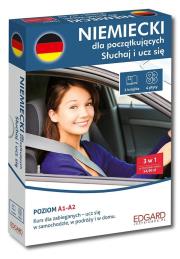 Okładka książki Niemiecki dla początkujących. Słuchaj i ucz się+CD