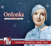 Ostatnie nagrania / Liban 1948 CD. Autor: Ordonówna Hanka. Dadada.pl Okładka książki Ostatnie nagrania / Liban 1948 CD
