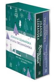Pakiet Kraina Zeszłorocznych Choinek / Wzgórze Świątecznych Życzeń. Autor: Joanna Szarańska, Sylwia Trojanowska. Dadada.pl Okładka książki Pakiet Kraina Zeszłorocznych Choinek / Wzgórze Świątecznych Życzeń