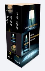 Pakiet: Szpital dla psychopatów/ Mordercy. Autor: Stephen Seager, Joanna Grabarek. Dadada.pl Okładka książki Pakiet: Szpital dla psychopatów/ Mordercy