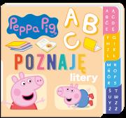 Peppa Pig. Poznaję litery. Autor: Irena Brignull. Dadada.pl Okładka książki Peppa Pig. Poznaję litery