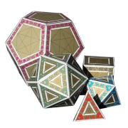 Opakowanie Pięć brył platońskich do samodzielnego złożenia