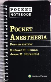 Okładka książki Pocket Anesthesia Fourth edition